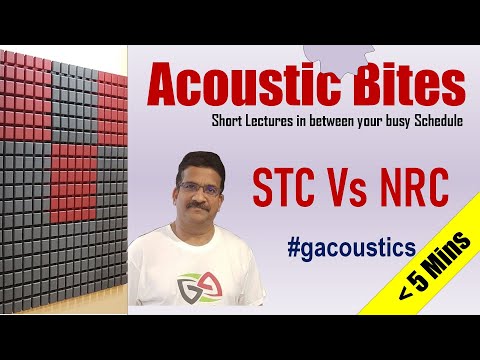 Acoustics Bites - STC Vs NRC