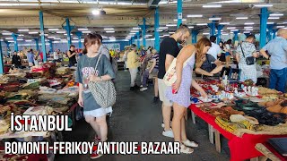 istanbul big antique market , ferikoy antika pazarı (bit pazarı)