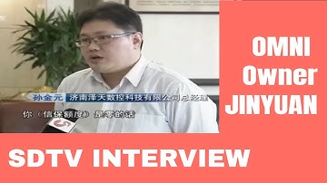 China CNC Router Manufacture|  OMNI CNC Owner JINYUAN SUN is Interviewed by SDTV