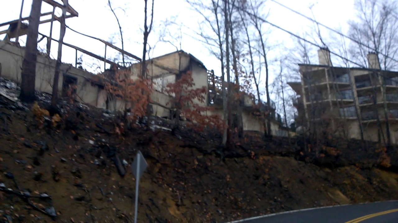 Gatlinburg after the fire. (WP 20161205 15 10 46 Pro) YouTube