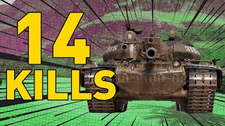 14 KILLS in World of Tanks!