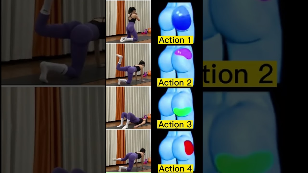 4 Actions to Lift Your Butt for a Better Shape At Home 