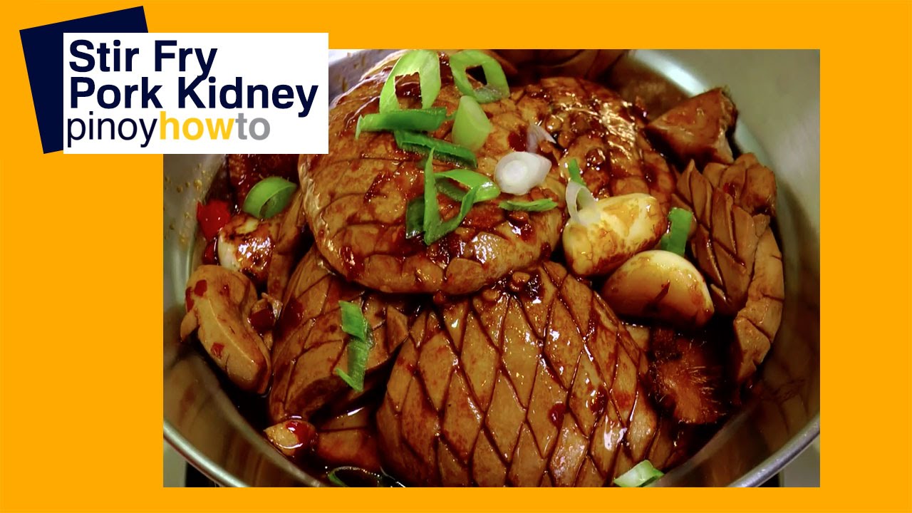 Pork Kidney Stir Fry Youtube