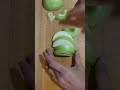 Green apple cutting design #amazing #apple #design #chief #fruit #food #shortsviral