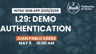IWA 25/26 - L29: Authentication Demo