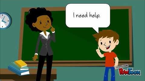 Social Story - Asking for Help
