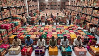 फकटर स ह ल ल सड - Silk Weaving Saree Factory, Rapier Saree