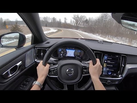 2019 Volvo S60 T6 R-Design - POV Test Drive (Binaural Audio)