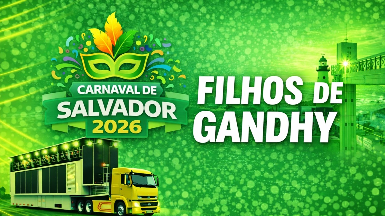 Carnaval 2026 - Filhos de Gandhy na Segunda - Salvador BA - 16/02