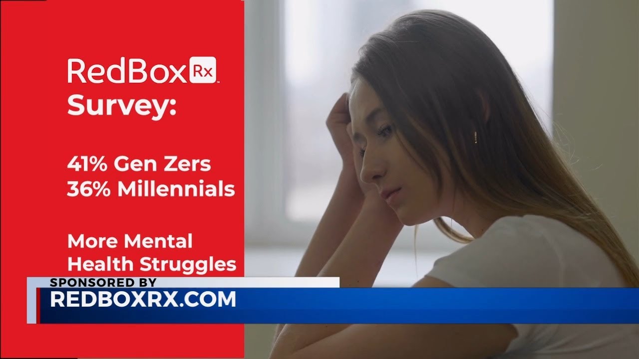 RedBoxRx Study Finds Gen-Zers and Millennials Struggle With Mental Health