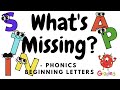 Whats missing phonics quiz   beginning letters and sounds