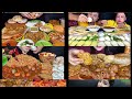 ASMR : spicy mutton biryani, egg , idli sambar, panipuri, leg chicken #shorts #vlog #asmr #mukbang