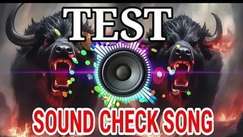 Professional Bass Sound Test – Sony Speaker Audio Check 2025