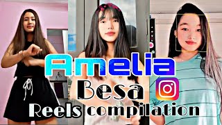 Amelia-Besa Reels Compilation ||Amelia Besa Slowed ||Amelia Besa Remix ||Amelia Tiktok ||Northeast🇮🇳