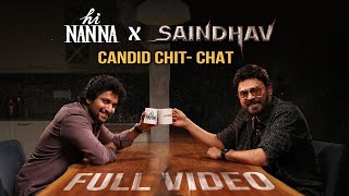 Nani and Venkatesh Hilarious Interview | Hi Nanna x Saindhav | Manastars