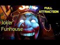 Joker  Funhouse Warner Bros World Abu Dhabi Theme Park FULL ATTRACTION 👍👍👍