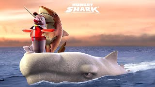 MOBY DICK × TIGER SHARK × NATASHA THE NARWHAL ALL MOVIE COMPILATION | HUNGRY SHARK MOVIE & TRAILER