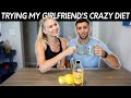 I Ate My Girlfriends CRAZY Diet For a Day