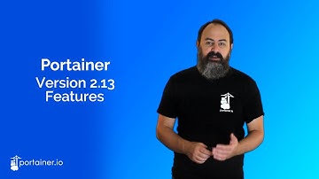 New Portainer 2.13 Release - now with Kubernetes provisioning, home page filtering and more
