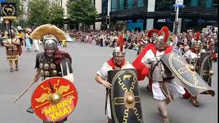 Imperial Romans Farmers Queen Street Santa Parade Auckland 2017