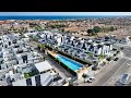 Modern rijhuis met dakterras en zwembad dichtbij strand in Torre de la Horadada Spanje