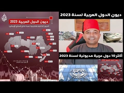 ديون الدول العربية لسنة 2023 حسب صندوق النقد الدولي تعرف على ديون بلدك بالأرقام