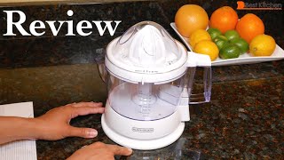 BLACK+DECKER CJ625 30-Watt 34-Ounce Citrus Juicer Review 