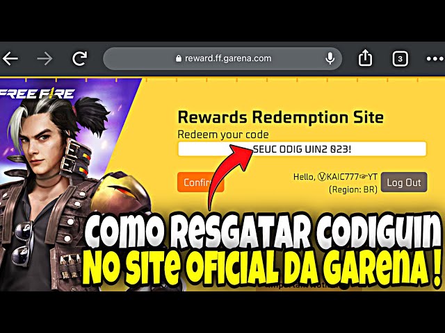 Free Fire Códiguin: Veja os códigos de junho de 2023