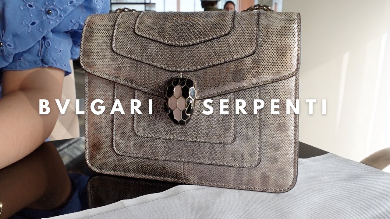 BVLGARI SERPENTI FOREVER BAG | BAG REVIEW | WHAT'S IN MY BAG - YouTube