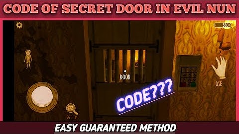 Evil nun secret door code || code of door in evil nun || evil nun door code solution