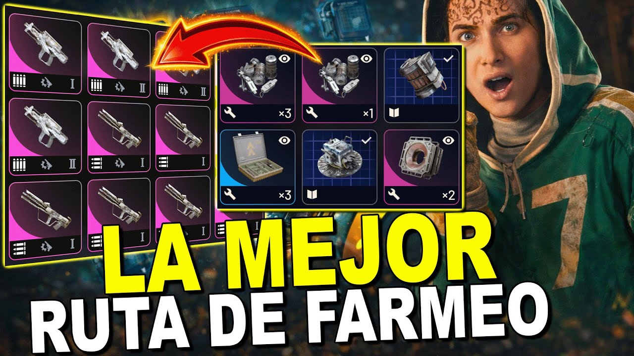 🔥 RUTA BRUTAL de BLUEPRINTS y MÓDULOS DE ÉXODO | ARC Raiders