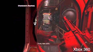 Modern Warfare 3 - Wii and Xbox 360 Comparison video