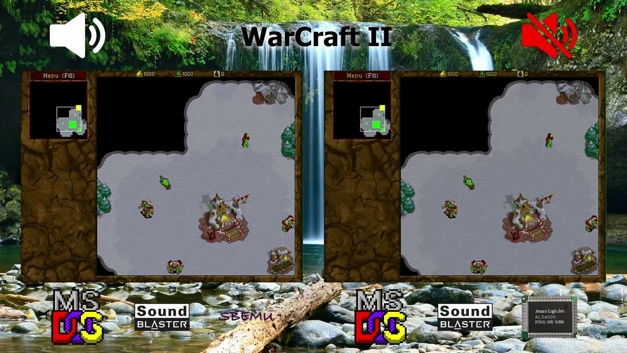 [OVM] WarCraft II (SBEMU vs ALS4000)
