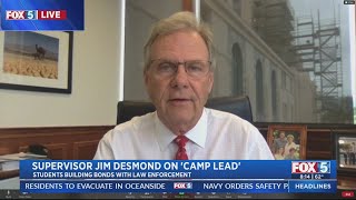 Supervisor Jim Desmond On 'Camp Lead'