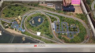 T Gauge model train setup
