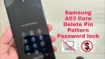 How to Hard Reset Samsung A03 Core (SM-A032F). Delete pattern, pin, password lock.
