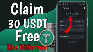 Earn Usdt Daily - Claim 30 Usdt For Free - Live Withdrawal