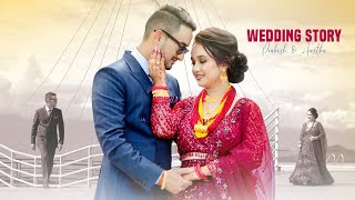 Cinematic Wedding Story 4k  Aashtha U0026 Prabesh  Ks Photography Station