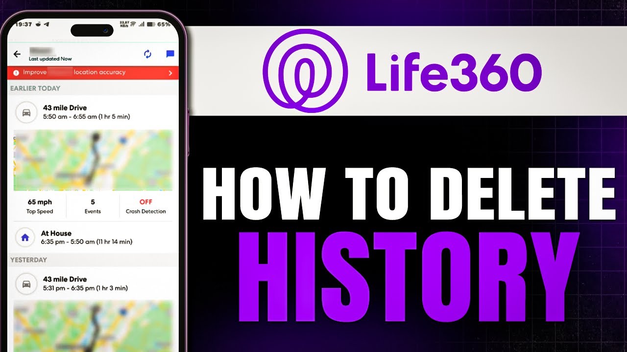 How to Delete Life360 History (Full Guide) - YouTube