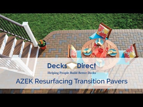 AZEK Resurfacing Transition Pavers