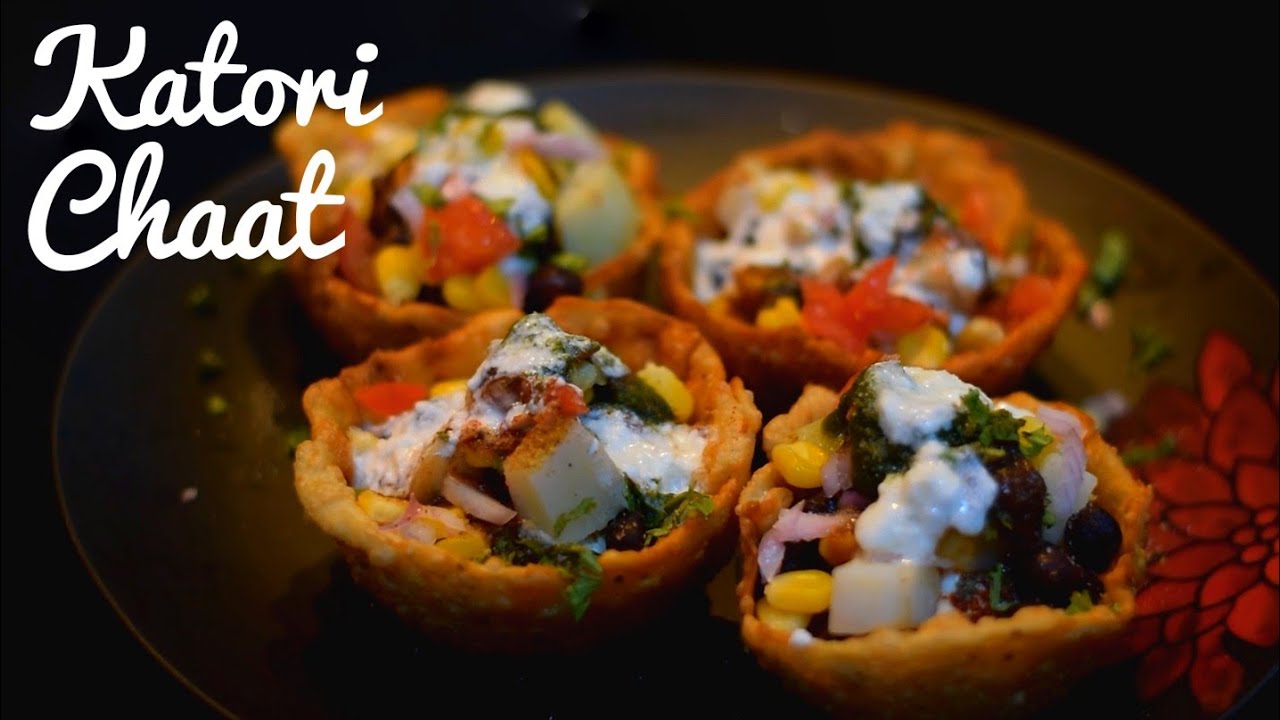 Katori Chaat Tokri Chaat Basket Chaat How to make katori chaat Street Style Katori chaat
