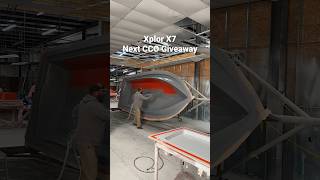 Our next giveaway boat is officially in the mold! Standby for more information on how you can win!