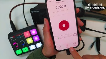 Kết nối Audio Interface với điện thoại iPhone/Android Type C