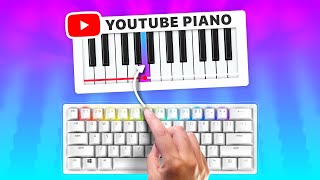 I Made A Song Using Youtube Keyboard Instruments