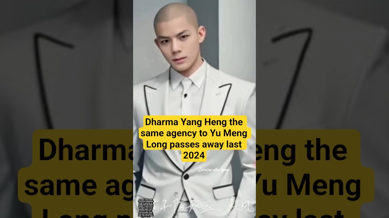 ДХАРМА ЯН ХЭН СКОНЧАЛСЯ В ПРОШЛОМ 2024 ГОДУ. У НЕГО БЫЛО ТАКОЕ ЖЕ АГЕНТСТВО, ЧТО И У Ю МЭН ЛОНГА ...