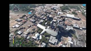 Hawkinsfield Jackson Mississippi on Microsoft flight sim
