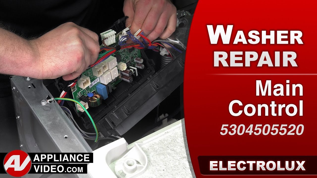 Electrolux Washer Will Not Power On Main Control Repair and