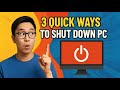 3 Ultimate Methods to Turn Off Your Computer Fast