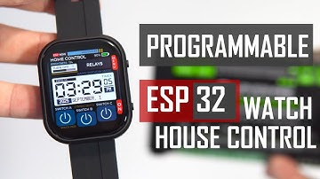 ESP32 + Smartwatch = Smart Home Control!