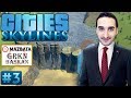 ŞEHRİMİZİN YENİ İSMİ ve DOĞAL BARAJ FACİASI! // GRKN CITIES SKYLINES #3
